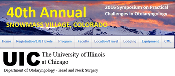 40th ​Annual ​Midwinter ​Symposium ​on ​Practical ​ ​Challenges ​in ​Otolaryngology